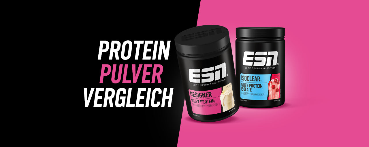 Proteinpulververgleich